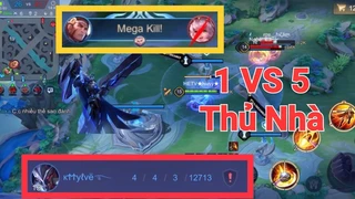Elsu 1vs5 Cân Team Mãn Nhãn