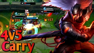 Yasuo Trận Đấu 4 Với 5 Cực Căng