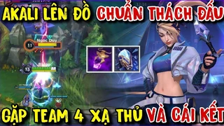 Akali Gặp Team 4 Xạ Thủ Và Cái Kết