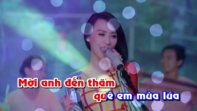 Mời Anh Về Thăm Quê Em - Kim Thư (KARAOKE)