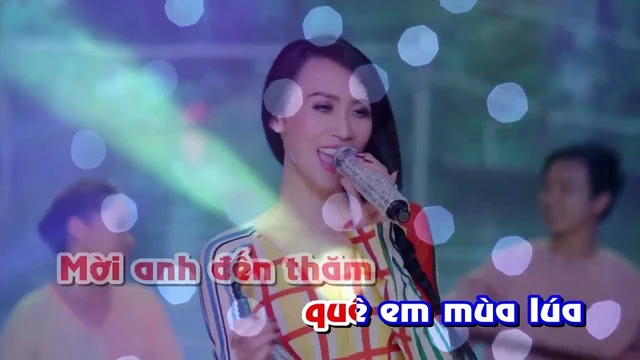 MỜI ANH VỀ THĂM QUÊ EM - KIM THƯ (karaoke) 