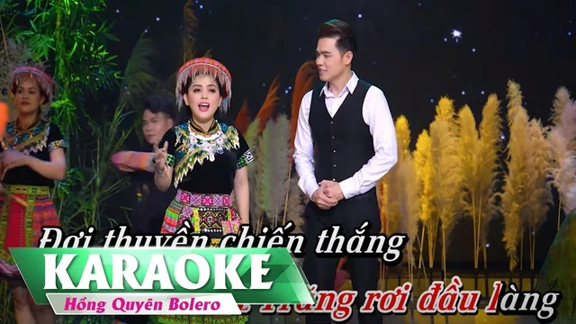 Karaoke Trăng Rụng Xuống Cầu - Lưu Chí Vỹ & Hồng Quyên