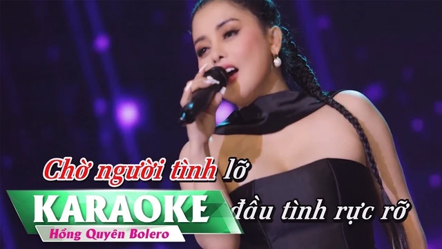 Karaoke Dĩ Vãng Nhạt Nhòa - Hồng Quyên