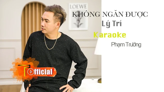 Karaoke Không Ngăn Được Lý Trí - Phạm Trưởng ( Beat Chuẩn )