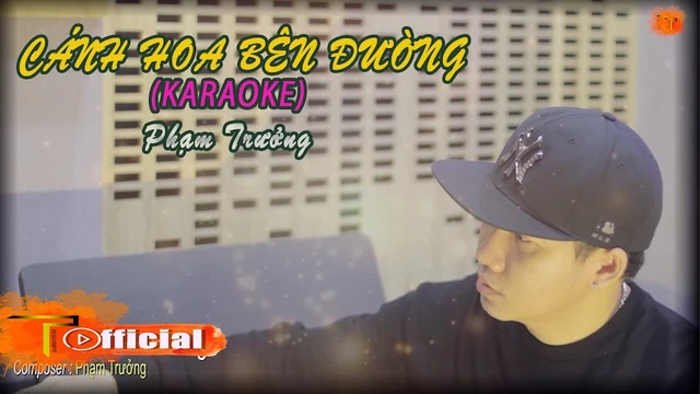 Karaoke - Cánh Hoa Bên Đường Beat Chuẩn - Phạm Trưởng