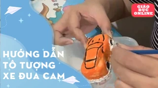 Hướng dẫn tô tượng xe đua cam