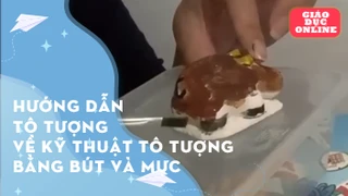 Hướng dẫn tô tượng về kỹ thuật tô tượng bằng bút và mực