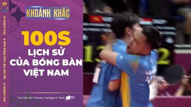 100s lịch sử của Bóng bàn Việt Nam, Mai Ngọc, Anh Hoàng tỏa sáng mang về tấm HCV sau 26 năm