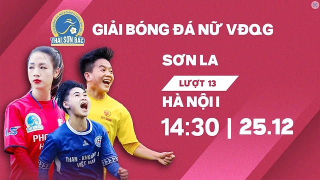 Trực tiếp: Sơn La - Hà Nội I | Giải bóng đá nữ VĐQG - Cúp Thái Sơn Bắc 2023 (P1)