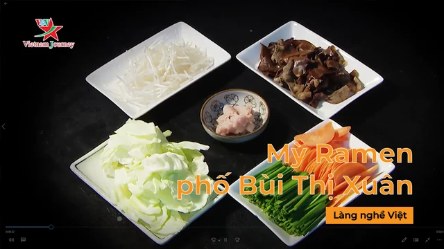 Thưởng thức Mỳ Ramen phố Bùi Thị Xuân - Tinh Hoa Ẩm Thực