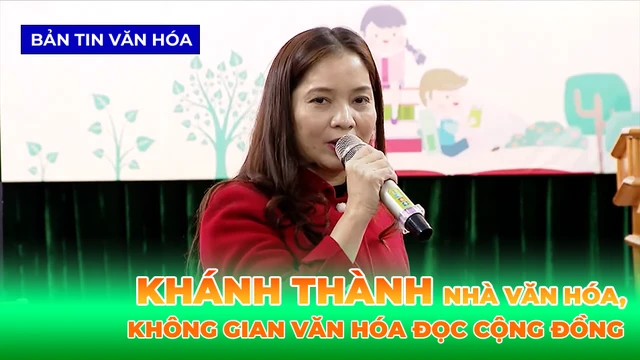Khánh Thành Nhà Văn Hóa, Không Gian Văn Hóa Đọc Cộng Đồng