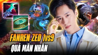 Boy1champ Zed Fanren Bán Hành Cao Thủ Leesin Gánh Team 1vs9 Siêu Mãn Nhãn Với 27 Mạng