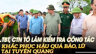 TBT, CTN Tô Lâm kiểm tra công tác khắc phục hậu quả bão, lũ tại Tuyên Quang | VOVTV