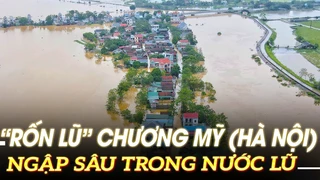 "Rốn lũ" Chương Mỹ (Hà Nội) ngập sâu trong nước lũ | VOVTV