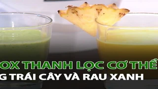 Detox thanh lọc cơ thể bằng trái cây và rau xanh