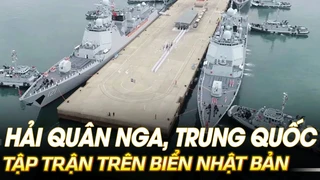 Hải quân Nga, Trung Quốc tập trận trên biển Nhật Bản | VOVTV