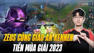 giáo án kennen tiền mùa giải 2023 của zeus cực cháy | blv hoàng sama