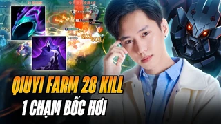 Qiuyi Farm 28 Mạng Rank Cao Thủ Với Kha'zix Trong Game Đấu Cực Căng Kéo Dài Hơn 50 Phút