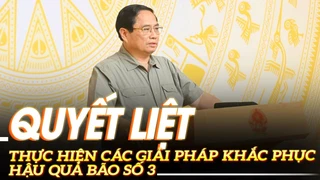 Quyết liệt thực hiện các giải pháp khắc phục hậu quả bão số 3 | VOVTV