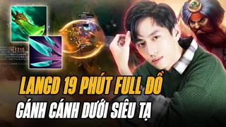 Captain Langd Du Đấu Rank Hàn - Gánh Team Mãn Nhãn Khi Full Đồ Sau 19 Phút