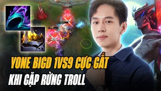 Bị Rừng Ra Mid Troll Nhưng Dị Nhân Bigd Vẫn 1v9 Farm Gần 30 Mạng Theo Phong Cách Yone Không Số Lùi