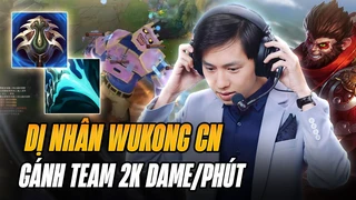 Dị Nhân Ngộ Không Trung Quốc Thể Hiện Khả Năng Gánh Team Mãn Nhãn Tại Cao Thủ Hàn Với 2k Damage/phút