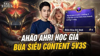 Ahao Ahri Carry Chuyển Sang 5 Vàng 3 Sao