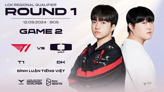 [12.09.2024] T1 vs DK - Game 2 | Round 1 | Vòng Loại Khu Vực LCK 2024