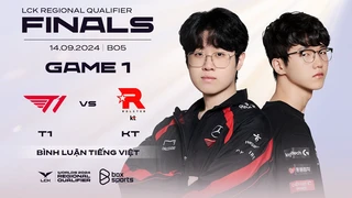 [14.09.2024] T1 vs KT - Game 1 | Finals | Vòng Loại Khu Vực LCK 2024