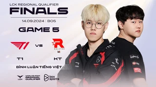 [14.09.2024] T1 vs KT - Game 5 | Finals | Vòng Loại Khu Vực LCK 2024