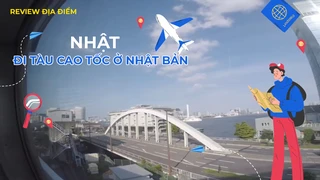Đi tàu cao tốc ở Nhật Bản