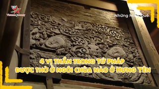 4 vị thần trong Tứ Pháp được thờ ở ngôi chùa nào ở Hưng Yên ?