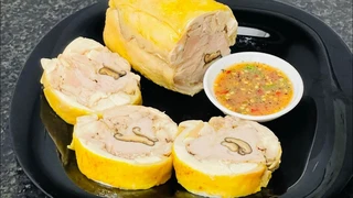 Đổi món với gà cuộn nấm thơm ngon giòn rụm