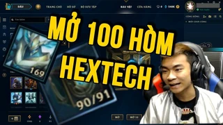 Mở 100 Hòm Hextech Và Show Acc Full Skin - Quang Cuốn