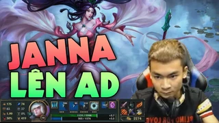 Quang Cuốn Chơi Janna Lên Đồ Cục Súc Trêu Đùa Với Đội Bạn