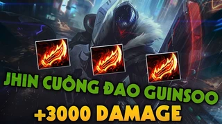 Quang Cuốn Chơi Jhin Lên Cuồng Đao Cộng 3000 Damage