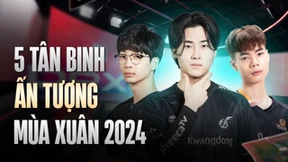 5 Tân Binh ấN Tượng Nhất Nửa Đầu Xuân 2024; Thần Aress Sánh Vai Siêu Xạ Thủ Lck