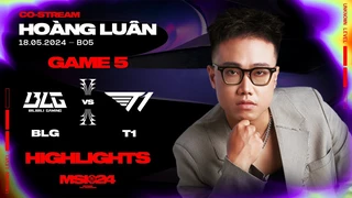 Highlights BLG vs T1 - Game 5 ¦ MSI 2024 ¦ Chung Kết Nhánh Thua 