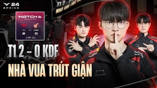 T1 2-0 Kdf; Nhà Vua Trút Giận ¦ Gen.g Làm - Kdf Chịu!