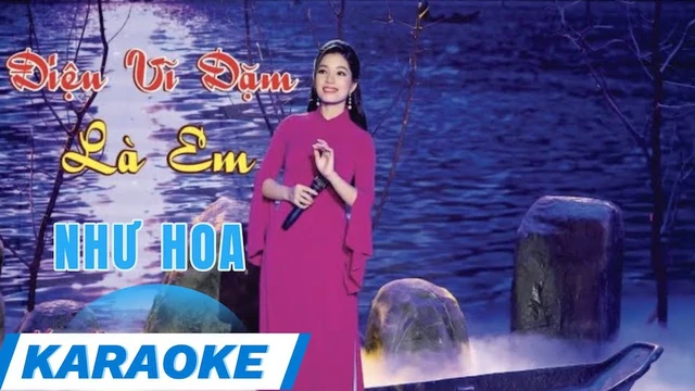 Karaoke Điệu Ví Dặm Là Em Tone Nữ - Như Hoa ( Thần Tượng Bolero 2019)
