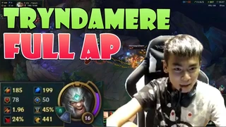 Team Địch Phải Hoảng Sợ Với Tryndamere Full AP Của Quang Cuốn