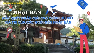 Máy quét phân giải cao giúp lưu giữ giá trị của các ngôi đền Nhật Bản