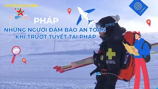 Những người đảm bảo an toàn khi trượt tuyết tại Pháp