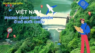 Phong cảnh thiên nhiên ở hồ Suối Chiếu