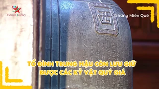Tổ đình Trung Hậu còn lưu giữ được các kỷ vật quý giá