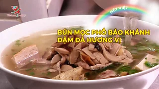 Bún mọc phố Báo Khánh - Đậm đà hương vị