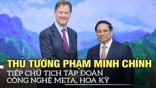 Thủ tướng Phạm Minh Chính tiếp Chủ tịch Tập đoàn công nghệ Meta, Hoa Kỳ | VOVTV