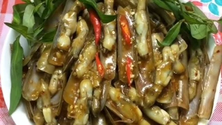 Vạng biển đậm đà hương vị biển xứ Nghệ