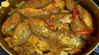 Đón đông với món cá diếc kho rục