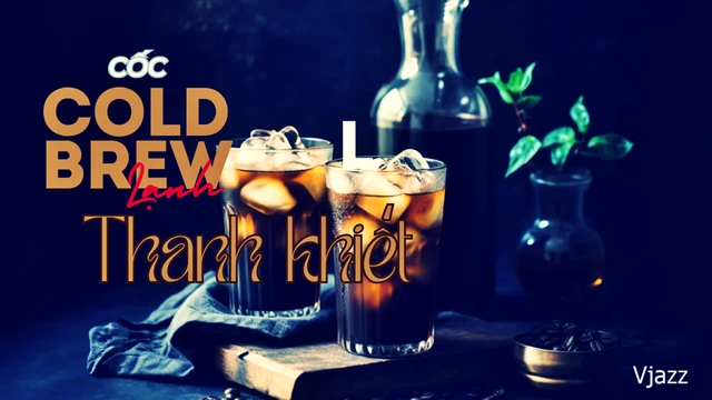 Cốc Cold Brew Lạnh Thanh Khiết